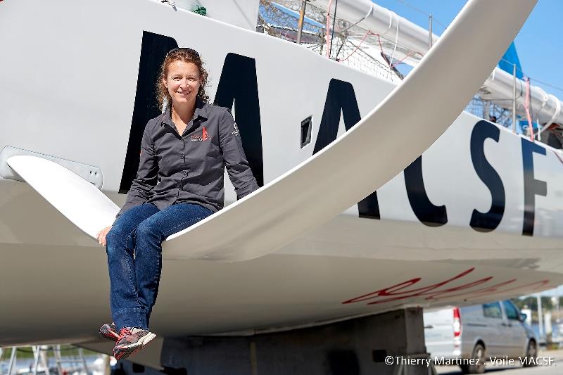 MACSF photo copyright Thierry Martinez taken at  and featuring the IMOCA class