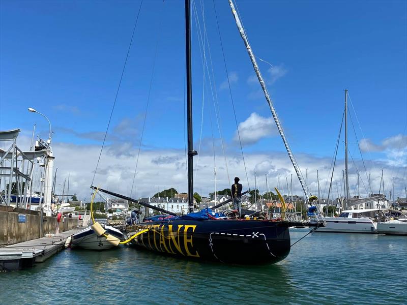 Vendée-Arctique-Les Sables d'Olonne Race 2020 photo copyright Marion Pennanéac'h - L'Occitane taken at  and featuring the IMOCA class