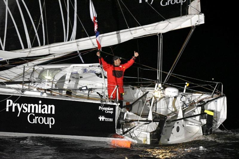 Prysmian Group, 8th in the Vendée Arctique photo copyright Giancarlo Pedote taken at  and featuring the IMOCA class