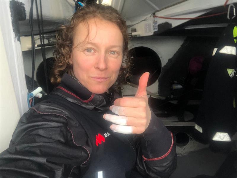 Isabelle Joschke (Macsf) Vendée - Arctique - Les Sables d'Olonne - photo © Isabelle Joschke / Imoca