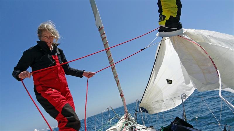 Miranda Merron photo copyright S Guichard taken at  and featuring the IMOCA class