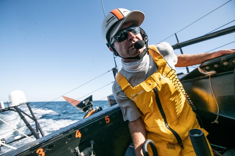 11th Hour Racing Team returns to the water to train in Brittany, France before heading to Newport photo copyright Amory Ross / 11th Hour Racing taken at  and featuring the IMOCA class