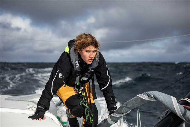 Clarisse Crémer photo copyright BPCE / Martin Keruzoré taken at  and featuring the IMOCA class