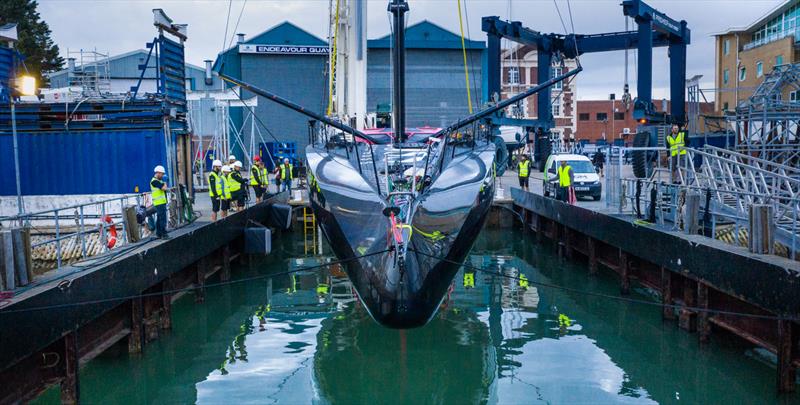 Hugo Boss IMOCA60 complete final check before heading for the start of the 2020 Vendee Globe Race - photo © Alex Thomson Racing