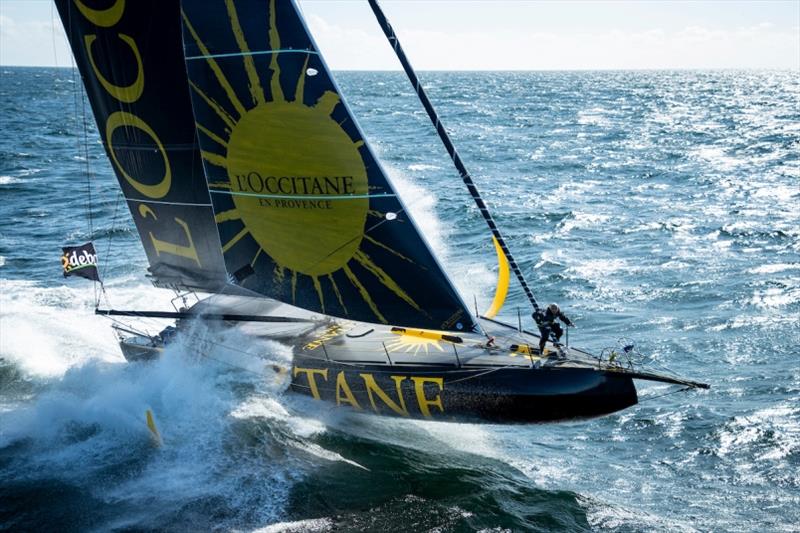 L'Occitane en Provence photo copyright Pierre Bouras / L'Occitane en Provence taken at  and featuring the IMOCA class