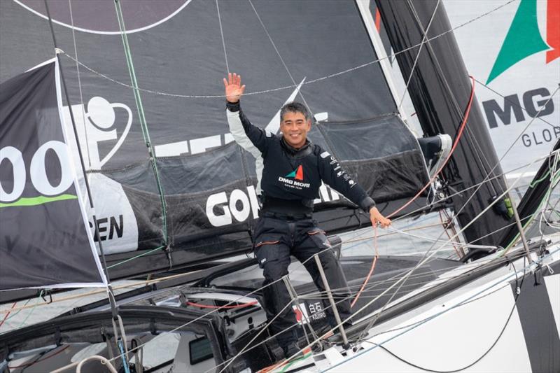 Kojiro Shiraishi aboard DMG MORY – Vendee Globe photo copyright Team DMG MORY taken at  and featuring the IMOCA class