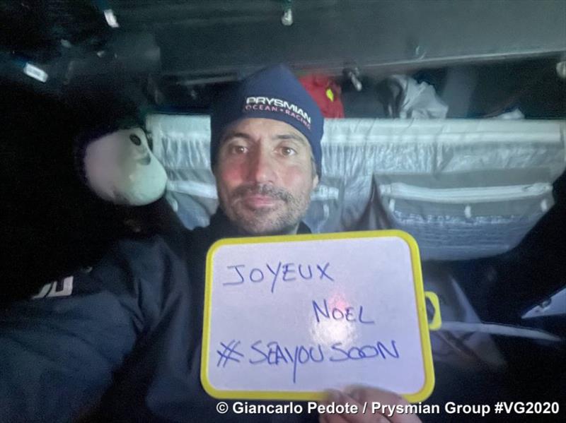 Giancarlo Pedote, Prysmian Group - Vendée Globe Day 48 - photo © Giancarlo Pedote / Prysmian Group