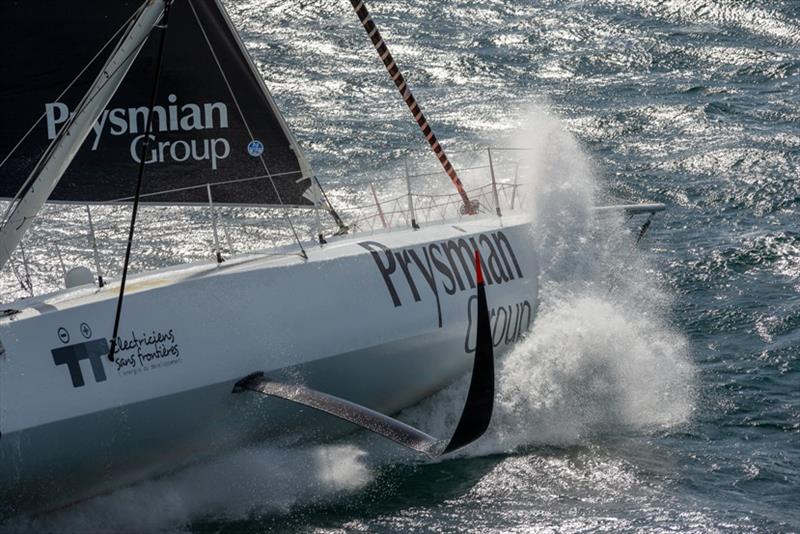 Giancarlo Pedote on Prysmian Group - Vendée Globe - photo © Jean-Marie Liot