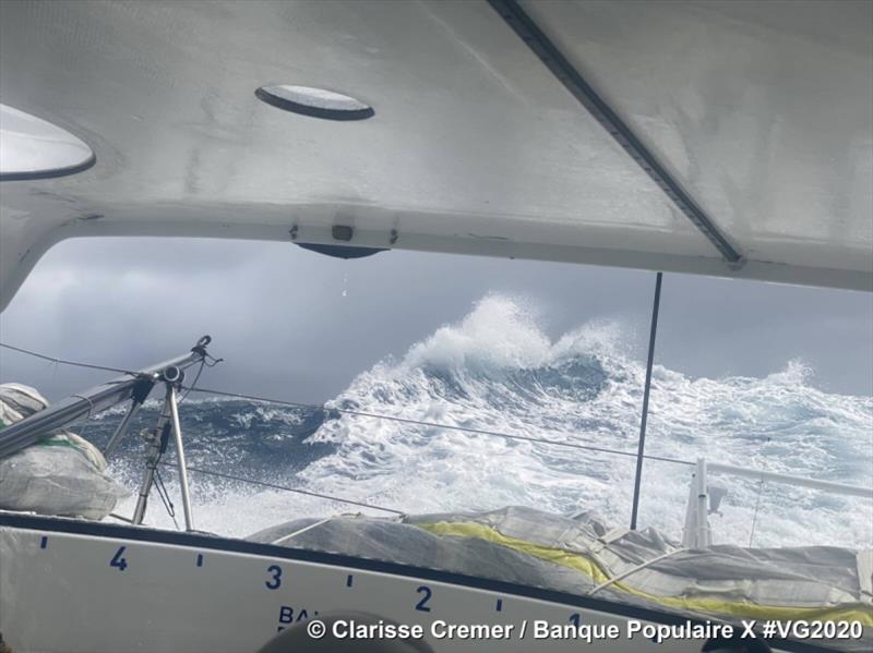Clarisse Cremer on Banque Populaire X in the Vendée Globe - photo © Clarisse Cremer / Banque Populaire X