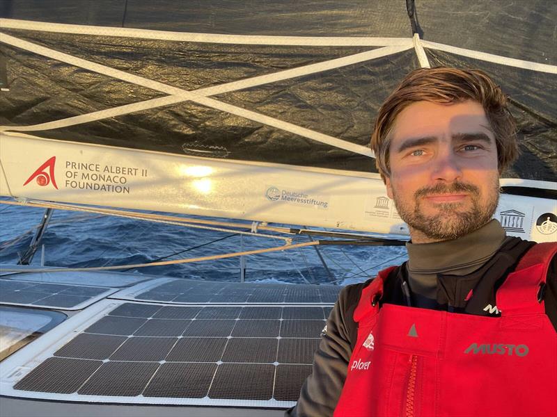 Boris Herrmann on Sea Explorer - Yacht Club de Monaco during the Vendée Globe photo copyright Boris Herrmann taken at  and featuring the IMOCA class