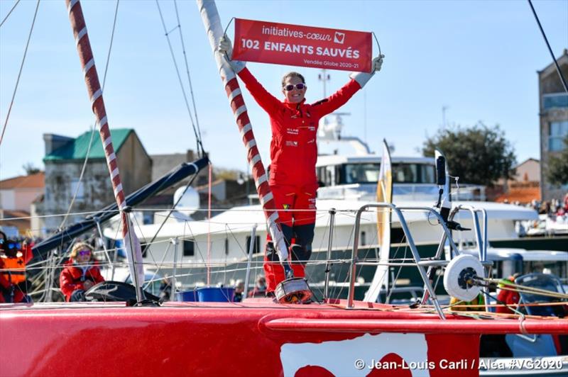 Sam Davies completes solo Vendée Globe route - photo © Jean-Louis Carli / Alea