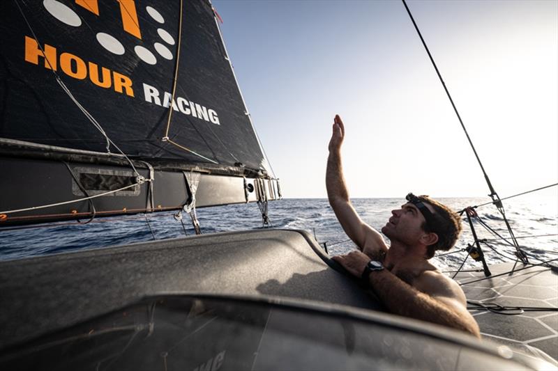 On board 11th Hour Racing Team - The Ocean Race Europe Leg 3 from Alicante, Spain, to Genoa, Italy photo copyright Amory Ross / 11th Hour Racing / The Ocean Race taken at  and featuring the IMOCA class