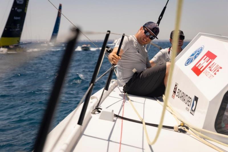 The Ocean Race Europe, Leg 3 photo copyright Felix Diemer / Offshore Team Germany taken at  and featuring the IMOCA class