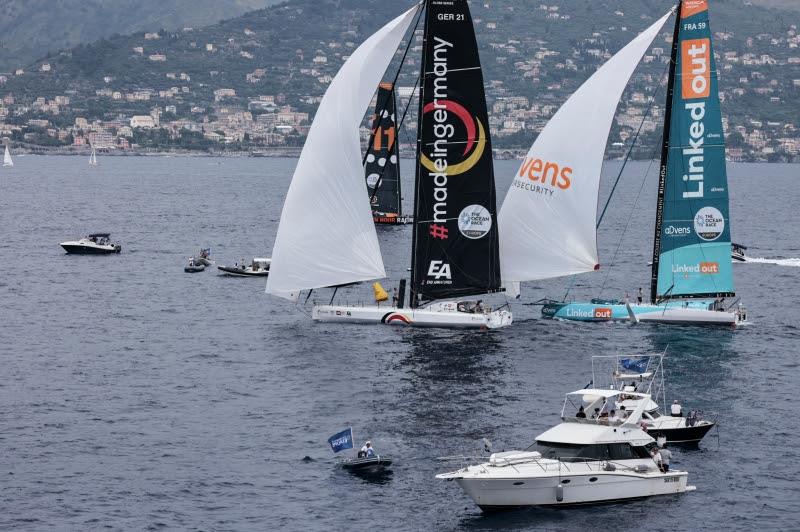 Genova Coastal Race. The Ocean Race Europe, June 2021 photo copyright Sailing Energy / The Ocean Race taken at  and featuring the IMOCA class