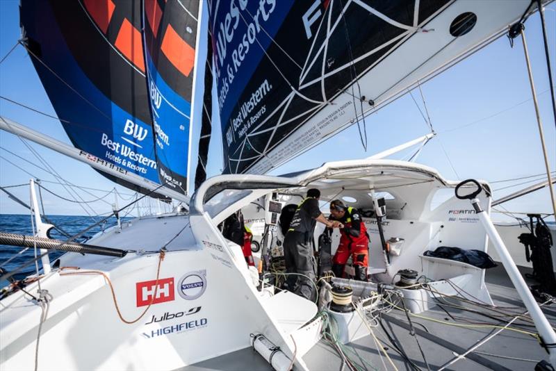 Fortinet-Best Western photo copyright André Carmo / Fortinet-Best Western taken at  and featuring the IMOCA class