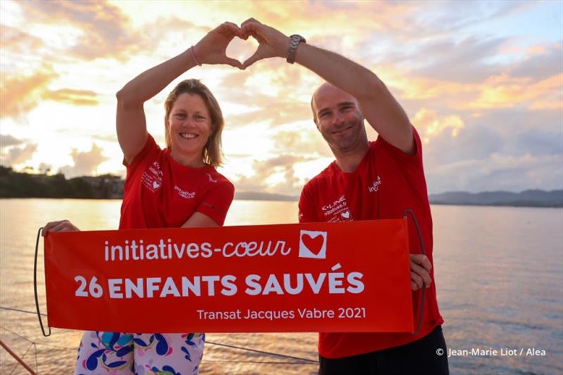 Transat Jacques Vabre IMOCA finishers in Martinique, Franc - photo © Jean-Marie Liot / Alea