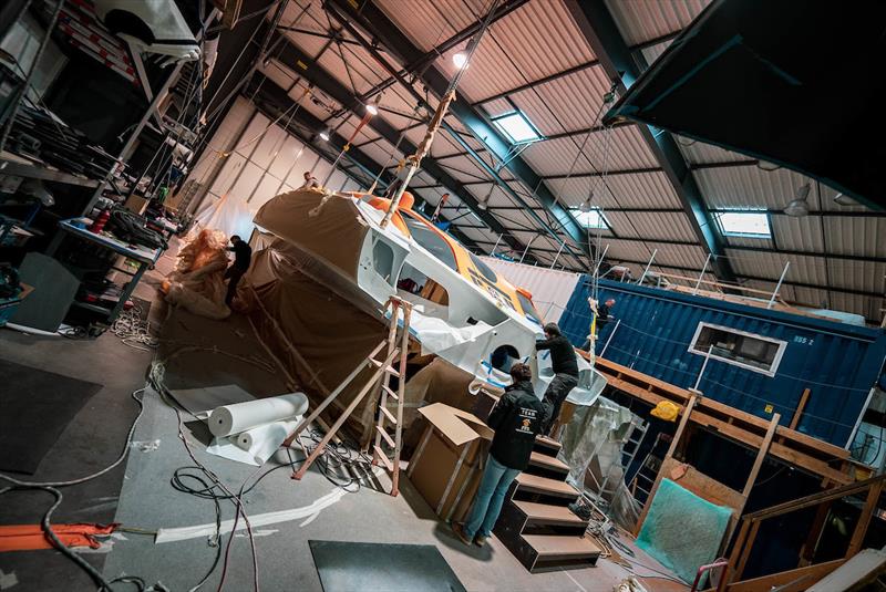 PRB construction photo copyright PolaRYSE / PRB taken at  and featuring the IMOCA class