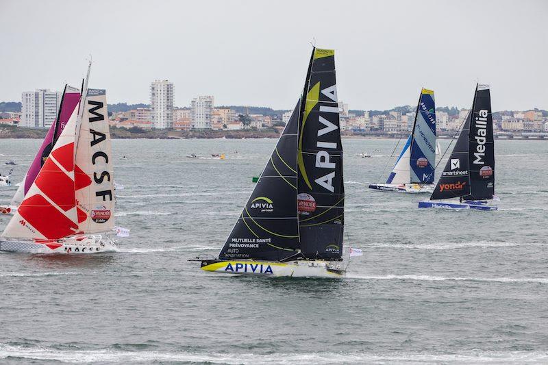 Vendée Arctique Les Sables d'Olonne underway photo copyright Vendée Arctique taken at  and featuring the IMOCA class