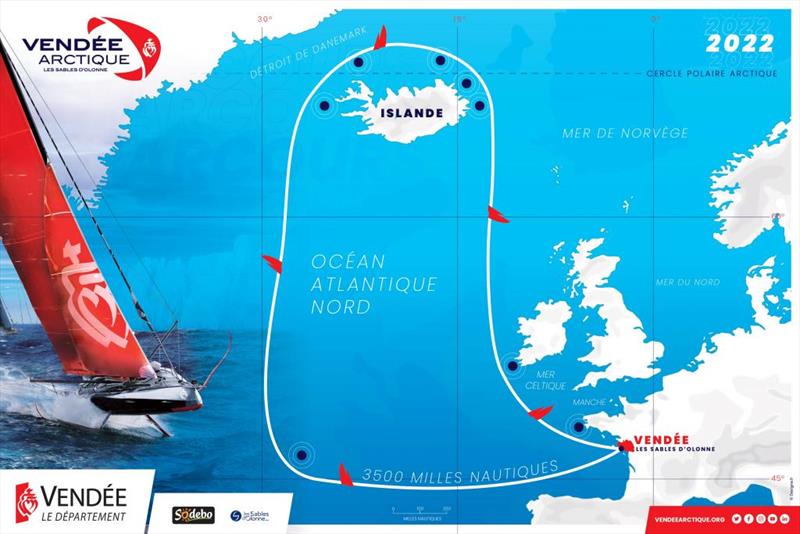 Course - Vendee Artique (abandoned) June 2022 - photo © Vendée Globe