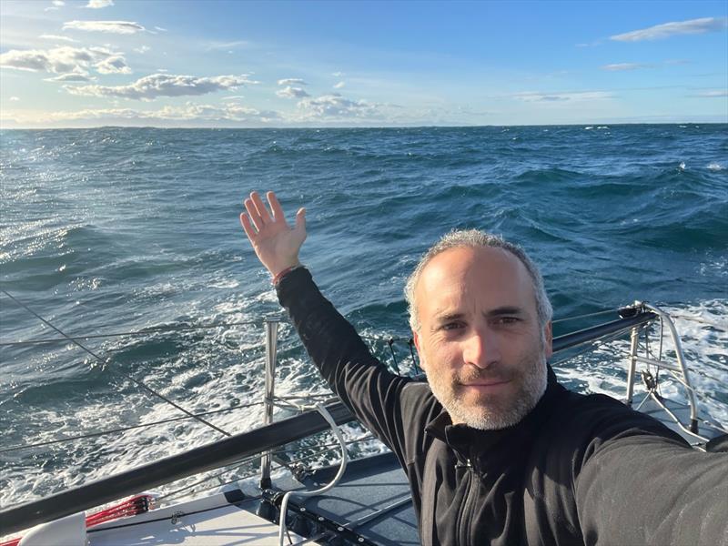 French skipper Fabrice Amedeo, who finished in 19th place on board Nexans-Art & Fenêtres - 2022 Vendée Arctique - photo © Fabrice Amedeo / Nexans-Art&Fenêtres