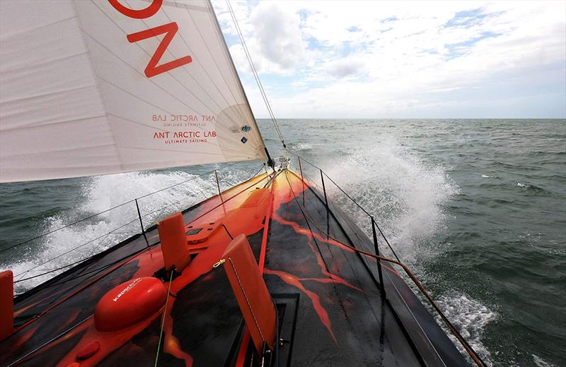 IY Open60AAL sailing photo copyright Innovation Yachts taken at  and featuring the IMOCA class