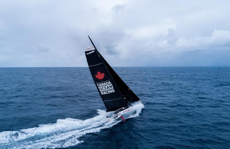 The largest Two-Handed entry to date is the IMOCA 60 Canada Ocean Racing (CAN) raced by Canadian Scott Shawyer & Briton Alan Roberts photo copyright Canadian Ocean Racing taken at Royal Ocean Racing Club and featuring the IMOCA class