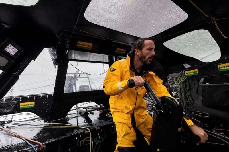 Louis Burton photo copyright Benjamin Sellier / wind4production.com taken at  and featuring the IMOCA class