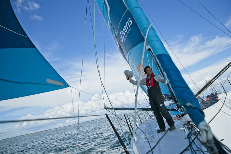 Thomas Ruyant, LinkedOut - Vendée Globe photo copyright Pierre Bouras / TR Racing taken at  and featuring the IMOCA class