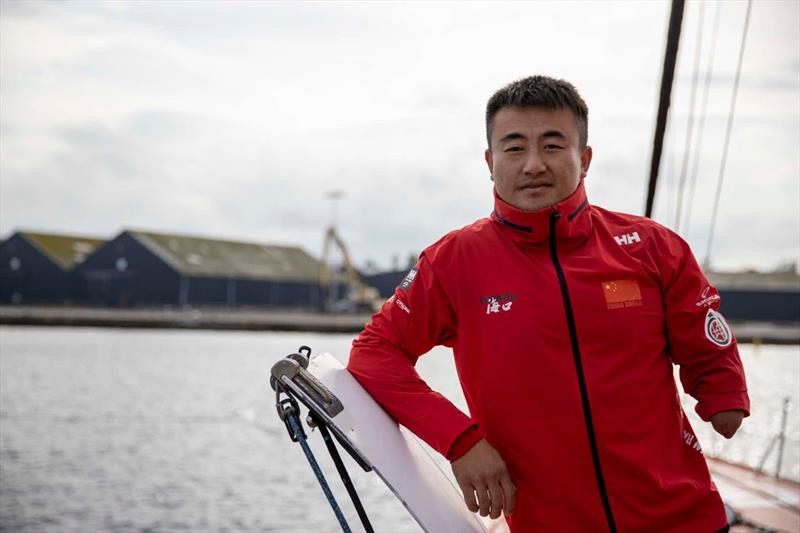Paralympian Xu Jingkun photo copyright Alexis Courcoux #RDR2022 taken at  and featuring the IMOCA class