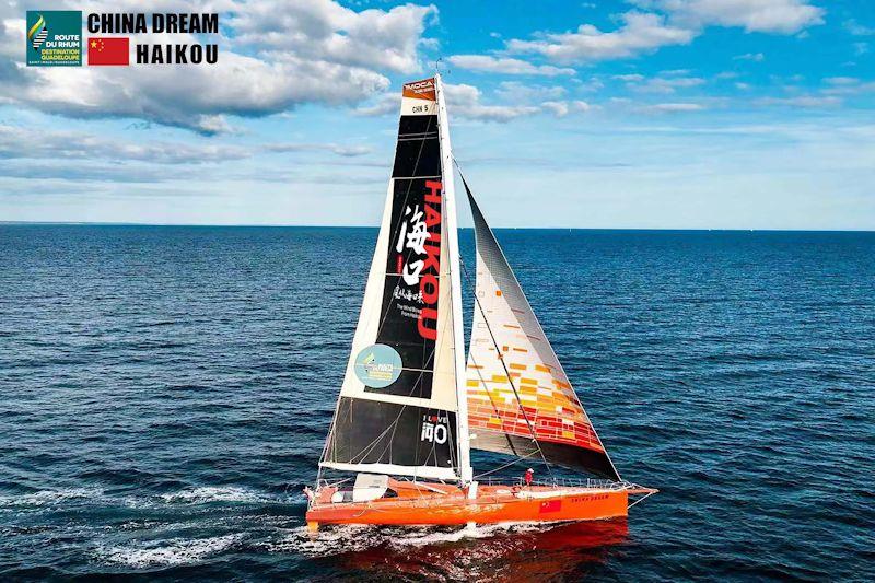 Jingkun Xu during the 12th Route du Rhum - Destination Guadeloupe - photo © DR