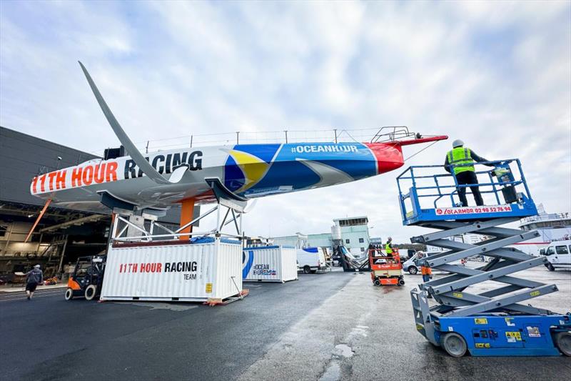 11th Hour Racing Team in final preparations ahead of The Ocean Race - photo © Amory Ross / 11th Hour Racing