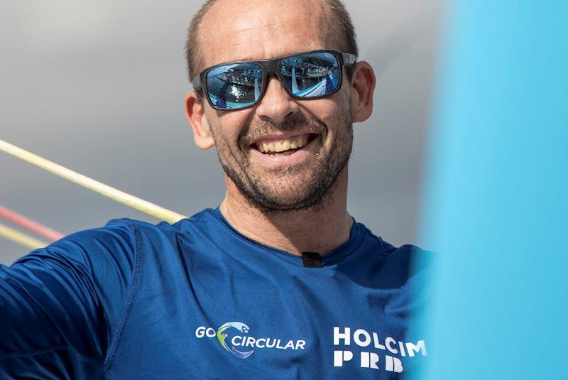 Kevin Escoffier (Holcim) takes fourth in the IMOCA class, Route du Rhum-Destination Guadeloupe photo copyright Alexis Courcoux taken at  and featuring the IMOCA class