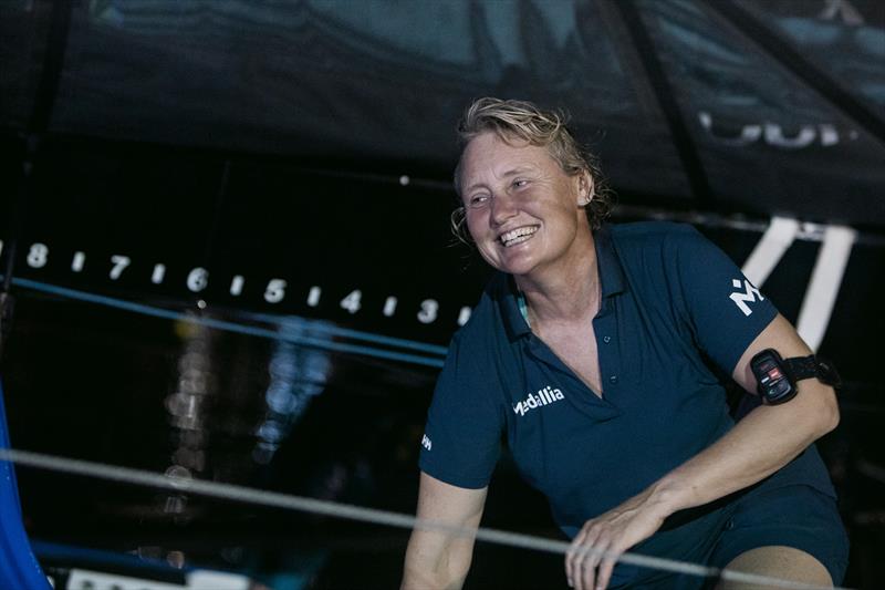 Britain's Pip Hare (Medallia) finishes 12th IMOCA in the Route du Rhum-Destination Guadeloupe photo copyright Vincent Olivaud / #RDR2022 taken at  and featuring the IMOCA class