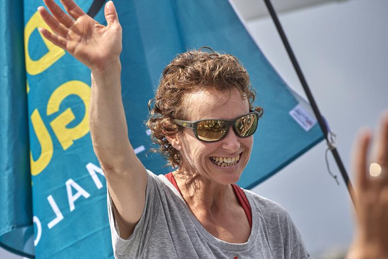 Isabelle Joshcke (MACSF) finishes 9th IMOCA in the Route du Rhum-Destination Guadeloupe photo copyright Arnaud Pilpré / #RDR2022 taken at  and featuring the IMOCA class