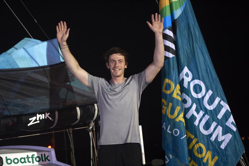 James Harayda (Gentoo) finishes 14th IMOCA in the Route du Rhum-Destination Guadeloupe photo copyright Arnaud Pilpré / #RDR2022 taken at  and featuring the IMOCA class