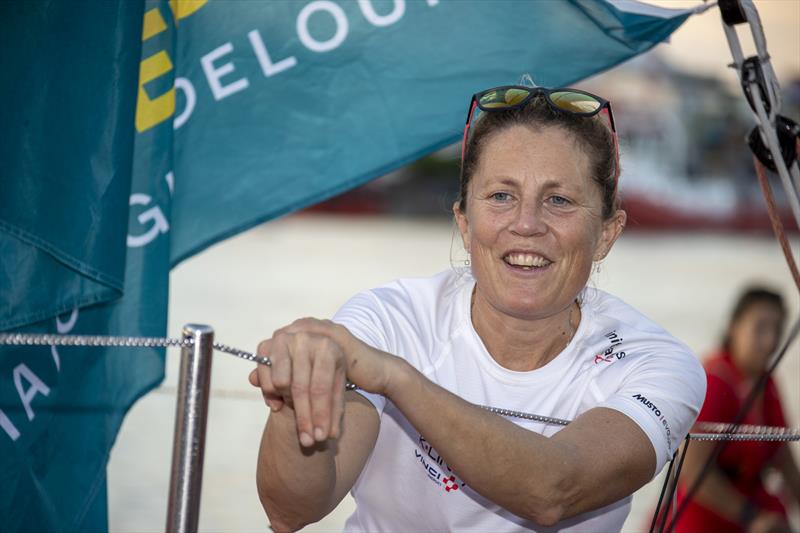 Samantha Davies - Route du Rhum-Destination Guadeloupe 2022 - photo © Alexis Courcoux / #RDR2022