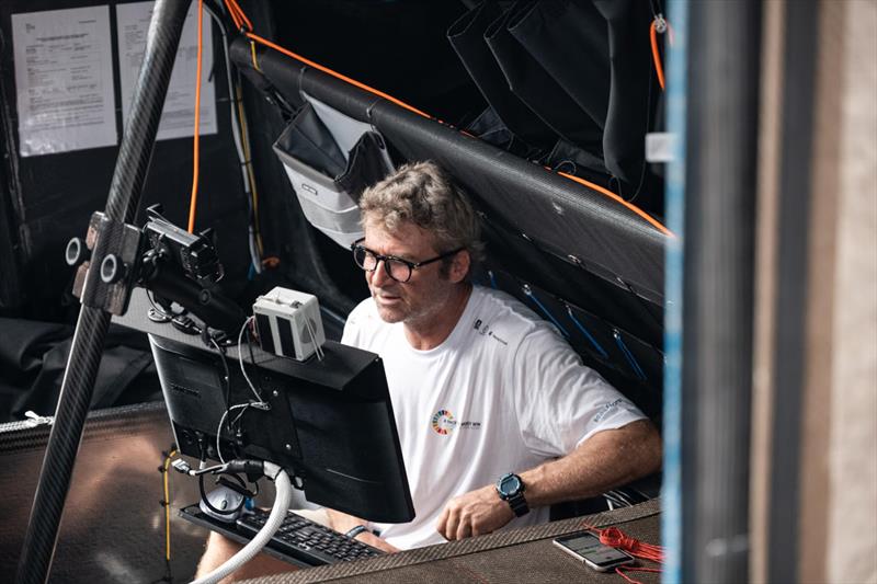 Yann Riou photo copyright Antoine Auriol | Team Malizia taken at  and featuring the IMOCA class