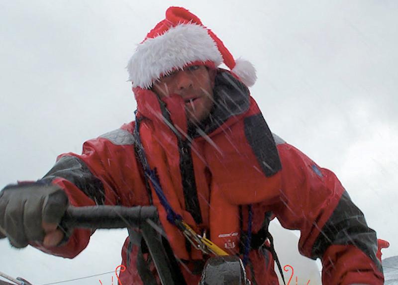 Conrad Humphreys: enjoying a merry Vendée Christmas photo copyright Conrad Humphreys taken at  and featuring the IMOCA class