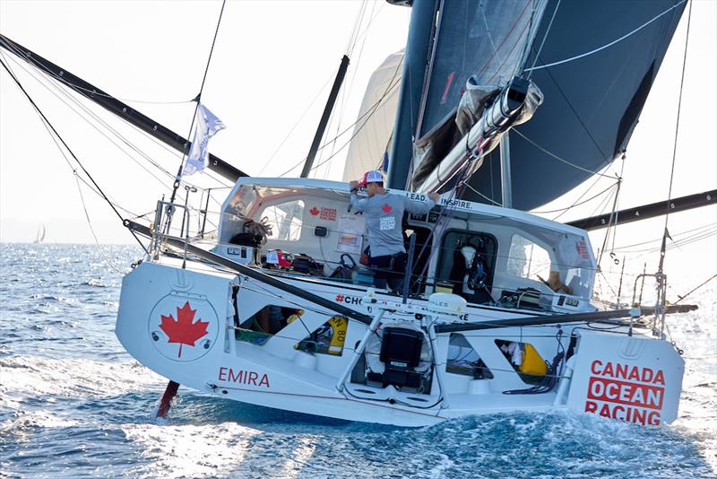 IMOCA Canada Ocean Racing (CAN) raced Two-Handed by Scott Shawyer and Alan Roberts during the RORC Transatlantic Race photo copyright James Mitchell / RORC taken at Royal Ocean Racing Club and featuring the IMOCA class