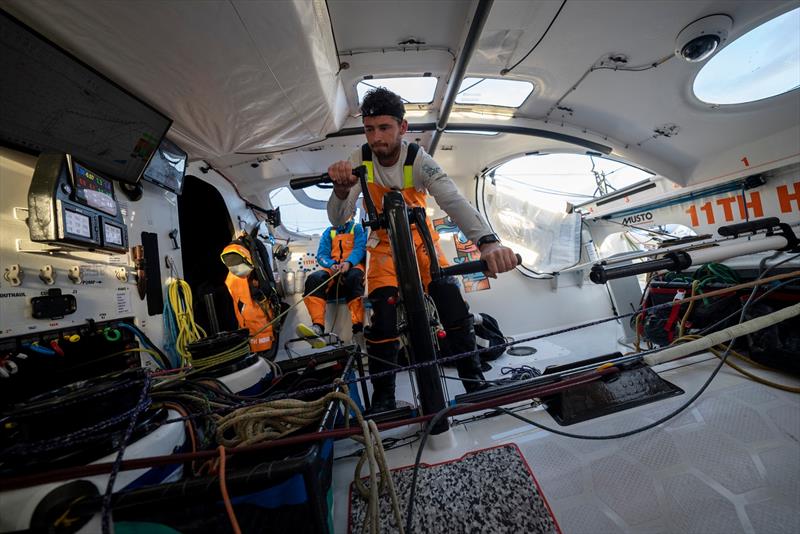 11th Hour Racing - The Ocean Race - Leg 1 - January 17, 2023 photo copyright Amory Ross/ The Ocean Race taken at  and featuring the IMOCA class