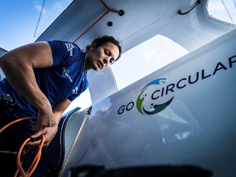 Onboard Team Holcim-PRB - The Ocean Race photo copyright Julien Champolion / polaRYSE / Team Holcim-PRB taken at  and featuring the IMOCA class