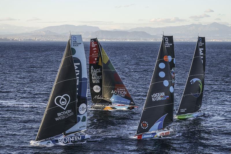 Start of The Ocean Race, Leg 1 IMOCA Fleet photo copyright Sailing Energy / The Ocean Race taken at  and featuring the IMOCA class