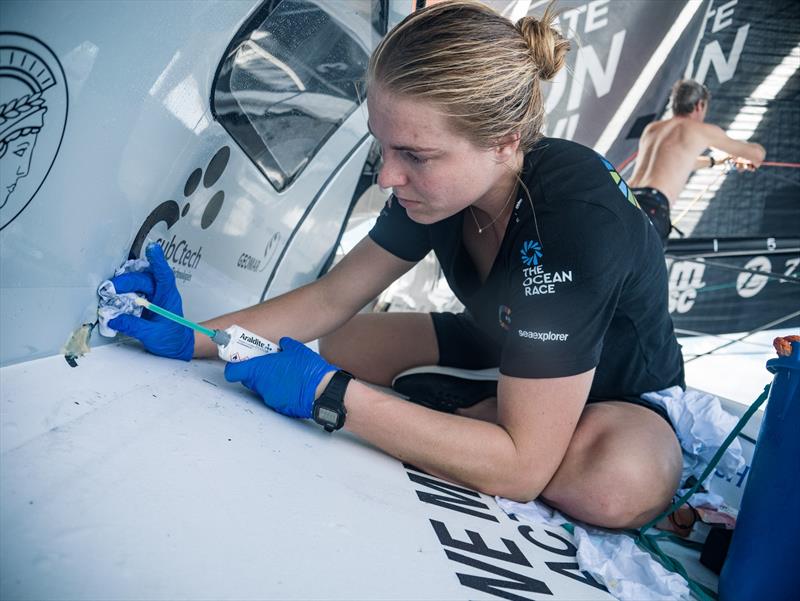 3 February 2023, Leg 2, Day 10 onboard Team Malizia photo copyright Antoine Auriol / Team Malizia taken at  and featuring the IMOCA class