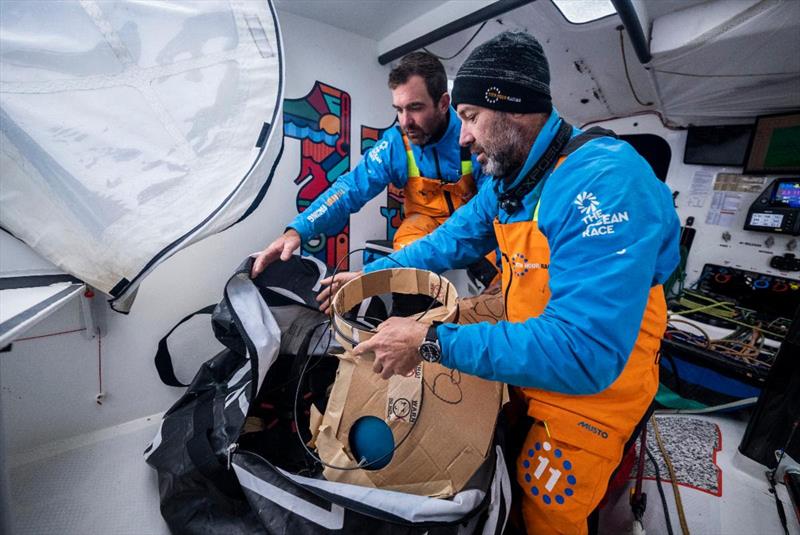 11th Hour Racing deploy vital buoy in the remote southern ocean - photo © Amory Ross / 11th Hour Racing / The Ocean Race