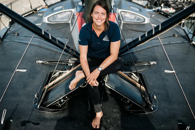 Justine Mettraux - Vendée Globe photo copyright Jean-Louis Carli taken at  and featuring the IMOCA class