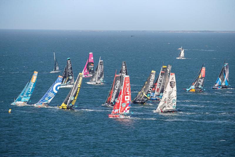 Route du Rhum - Destination Guadeloupe photo copyright Vincent Olivaud / #RDR2022 taken at  and featuring the IMOCA class