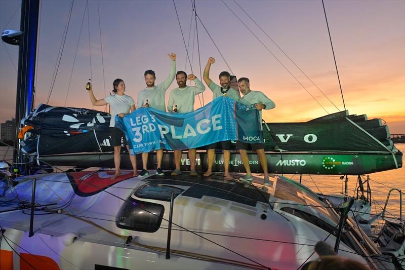 11th Hour Racing Team takes third place on leg 3 of the The Ocean Race 2022-23 - photo © Sailing Energy / The Ocean Race