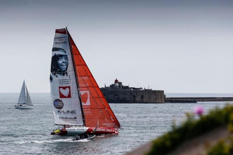 After finishing fifth in the IMOCA class in 2021, Sam Davies will be taking part in her new Initiatives Coeur photo copyright Paul Wyeth / pwpictures.com taken at Royal Ocean Racing Club and featuring the IMOCA class