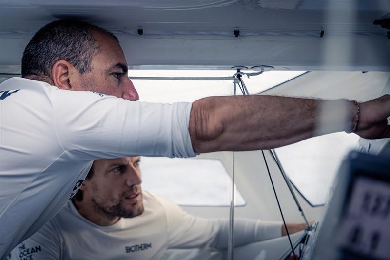Biotherm Paul and Damien - Vendée Globe photo copyright Anne Beaugé taken at  and featuring the IMOCA class
