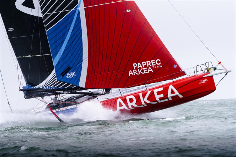 Paprec Arkéa photo copyright Yann Riou / polaRYSE / Paprec Arkéa taken at  and featuring the IMOCA class